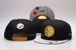 Gorra Pittsburgh Steelers Snapbacks Negro