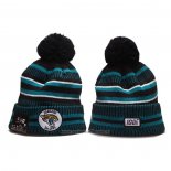 Gorro Beanie Jacksonville Jaguars 100th Azul Negro