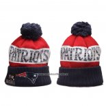 Gorro Beanie New England Patriots Sideline Azul Marino Rojo1