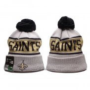 Gorro Beanie New Orleans Saints Negro Gris Amarillo