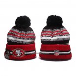 Gorro Beanie San Francisco 49ers Negro Rojo