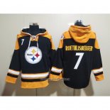 Sudaderas con Capucha Pittsburgh Steelers Ben Roethlisberger Negro