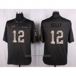 Camiseta NFL Anthracite Buffalo Bills Kelly 2016 Salute To Service