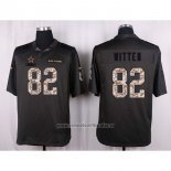 Camiseta NFL Anthracite Dallas Cowboys Witten 2016 Salute To Service