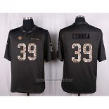 Camiseta NFL Anthracite Miami Dolphins Csonka 2016 Salute To Service