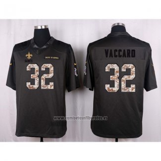 Camiseta NFL Anthracite New Orleans Saints Vaccaro 2016 Salute To Service