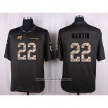 Camiseta NFL Anthracite Tampa Bay Buccaneers Martin 2016 Salute To Service