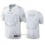 Camiseta NFL Custom Minnesota Vikings White NFL Mvp Jersey