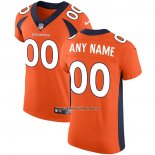 Camiseta NFL Elite Denver Broncos Personalizada Vapor Untouchable Naranja