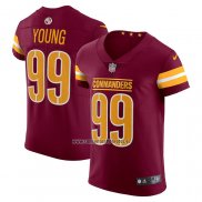 Camiseta NFL Elite Washington Commanders Chase Young Vapor Retired Rojo