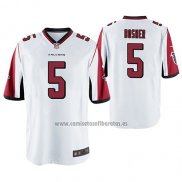 Camiseta NFL Game Atlanta Falcons Matt Bosher Blanco