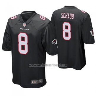 Camiseta NFL Game Atlanta Falcons Matt Schaub Negro