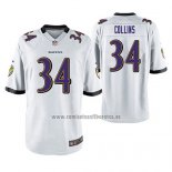 Camiseta NFL Game Baltimore Ravens Alex Collins Blanco