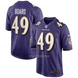 Camiseta NFL Game Baltimore Ravens Chris Board Violeta