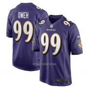 Camiseta NFL Game Baltimore Ravens Odafe Oweh Violeta