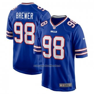 Camiseta NFL Game Buffalo Bills CJ Brewer Azul