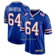 Camiseta NFL Game Buffalo Bills Greg Van Roten Azul