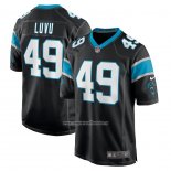 Camiseta NFL Game Carolina Panthers Frankie Luvu Negro