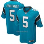 Camiseta NFL Game Carolina Panthers Teddy Bridgewater Azul