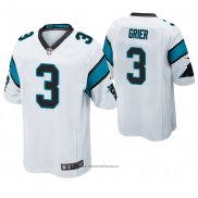 Camiseta NFL Game Carolina Panthers Will Grier Blanco