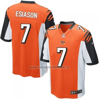 Camiseta NFL Game Cincinnati Bengals Esiason Naranja