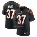 Camiseta NFL Game Cincinnati Bengals Jalen Davis Negro