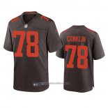 Camiseta NFL Game Cleveland Browns Jack Conklin Alterno Marron