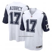 Camiseta NFL Game Dallas Cowboys Brandon Aubrey Alterno Blanco