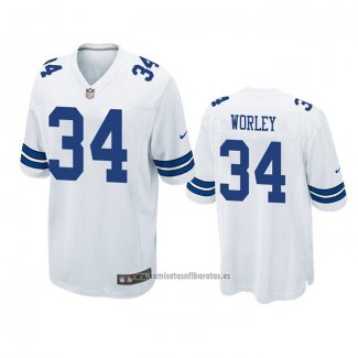 Camiseta NFL Game Dallas Cowboys Daryl Worley Blanco