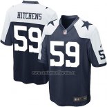 Camiseta NFL Game Dallas Cowboys Hitchens Azul Blanco
