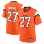 Camiseta NFL Game Denver Broncos JK Dobbins Naranja