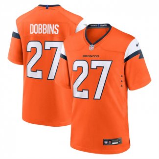 Camiseta NFL Game Denver Broncos JK Dobbins Naranja