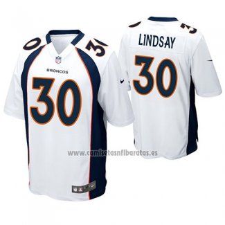 Camiseta NFL Game Denver Broncos Phillip Lindsay Blanco