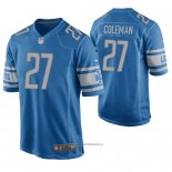 Camiseta NFL Game Detroit Lions Justin Coleman Azul