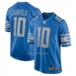 Camiseta NFL Game Detroit Lions Nate Sudfeld Primera Azul