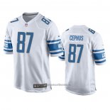 Camiseta NFL Game Detroit Lions Quintez Cephus Blanco