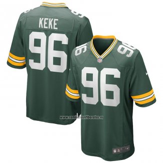 Camiseta NFL Game Green Bay Packers Kingsley Keke Verde