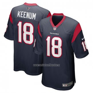 Camiseta NFL Game Houston Texans Case Keenum Azul