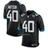 Camiseta NFL Game Jacksonville Jaguars Brandon Watson Negro