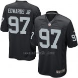 Camiseta NFL Game Las Vegas Raiders Edwaros Jr Negro