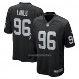 Camiseta NFL Game Las Vegas Raiders Jonah Laulu Negro