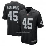 Camiseta NFL Game Las Vegas Raiders Tommy Eichenberg Negro