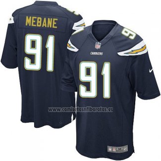 Camiseta NFL Game Los Angeles Chargers Mebane Azul2