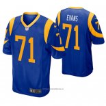 Camiseta NFL Game Los Angeles Rams Bobby Evans Azul