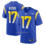 Camiseta NFL Game Los Angeles Rams J.j. Koski Azul