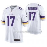 Camiseta NFL Game Minnesota Vikings Aldrick Robinson Blanco