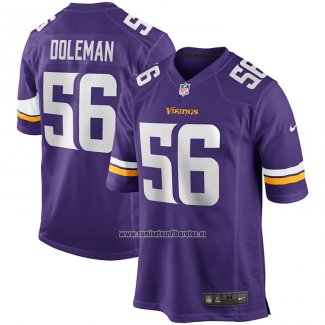 Camiseta NFL Game Minnesota Vikings Chris Doleman Retired Violeta