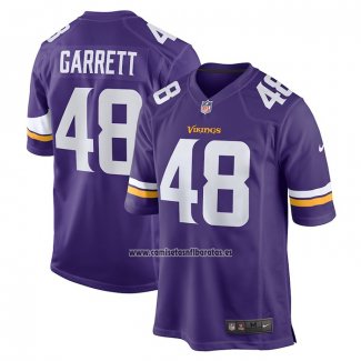 Camiseta NFL Game Minnesota Vikings Chris Garrett Primera Violeta