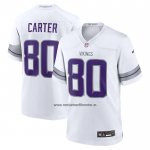 Camiseta NFL Game Minnesota Vikings Cris Carter Alterno Retired Blanco