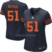 Camiseta NFL Game Mujer Chicago Bears Butkus Azul